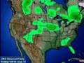 8月4日美国中西部作物带最新天气预报图表